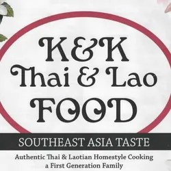 K & K Thai Lao Food Logo
