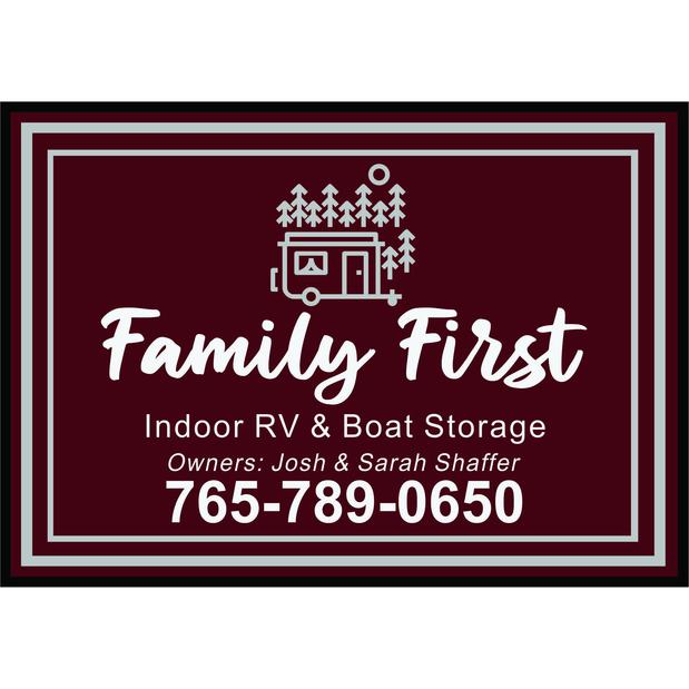 Family First Indoor RV & Boat Storage Logo