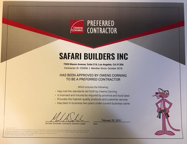 Images Safari Builders Inc DBA Safari Roofing & Remodeling