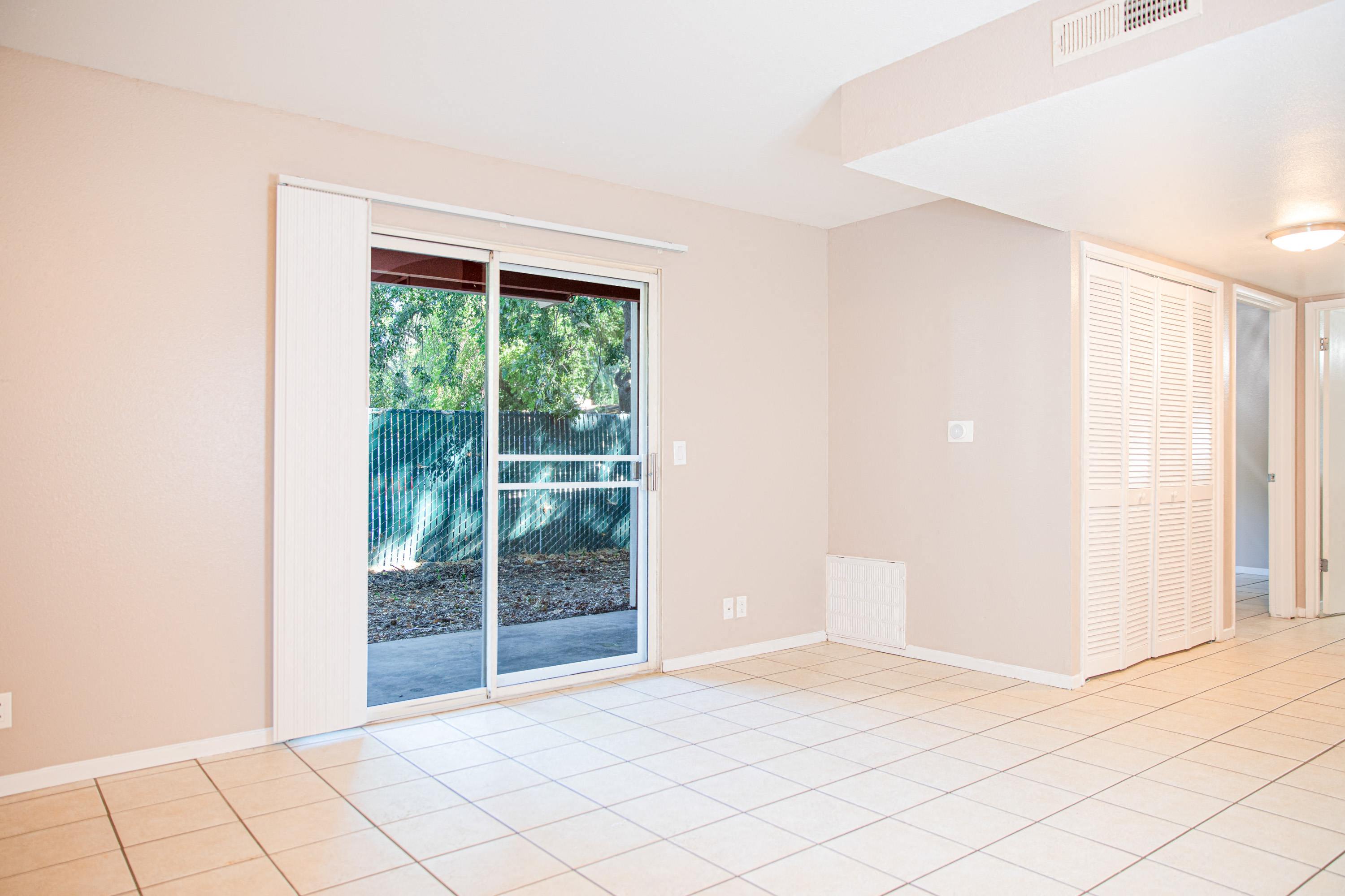 Glass Door To Balcony