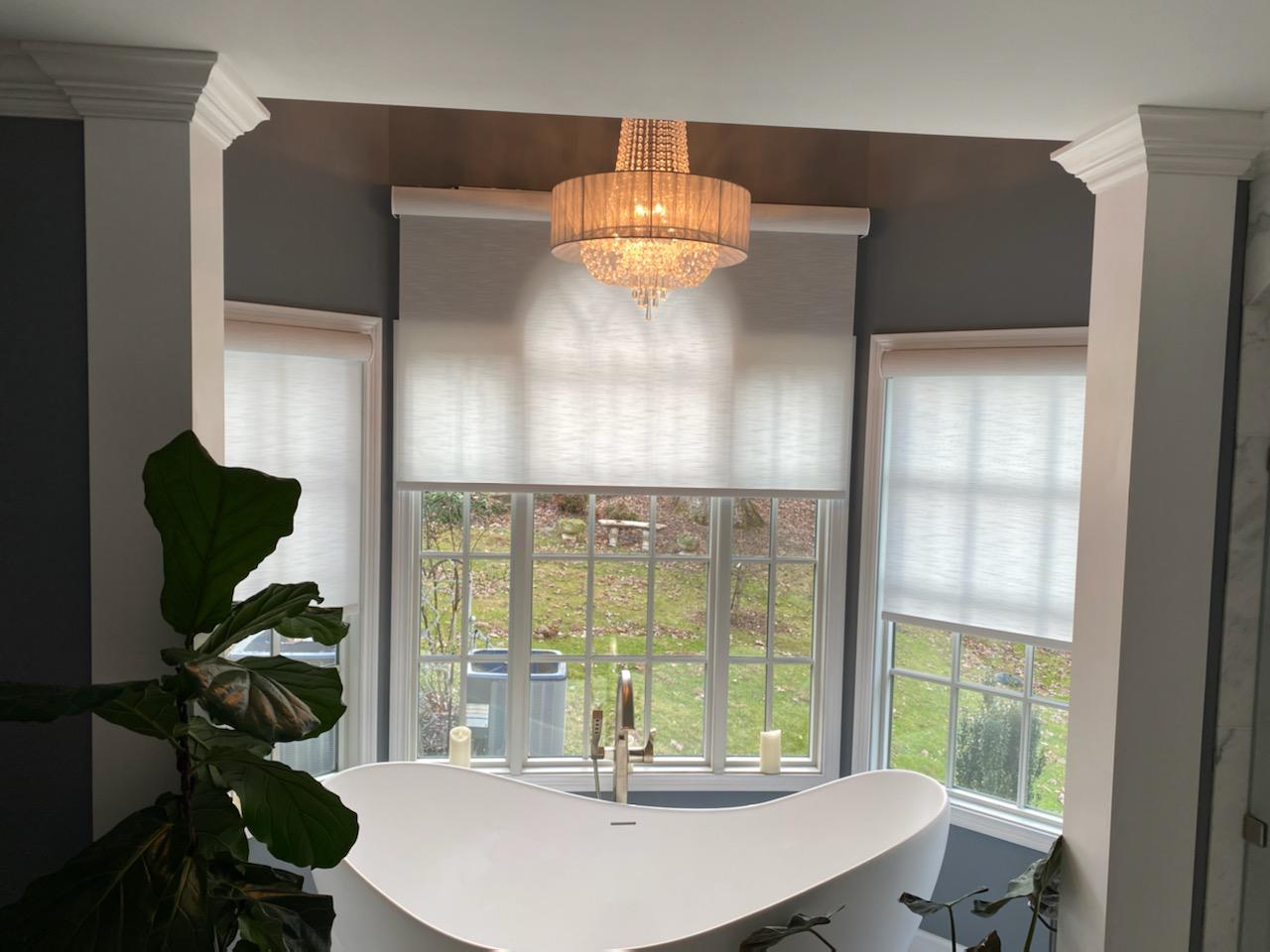 Don’t compromise on style or privacy in your Knoxville bathroom. Our custom-made and professionally  Budget Blinds of Knoxville & Maryville Knoxville (865)588-3377