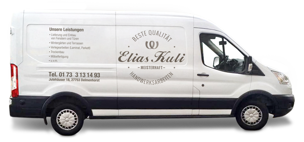 Elias Kuli Handwerksarbeiten, Jutehäuser 18 in Delmenhorst