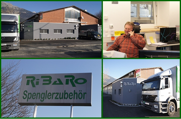 RiBaRo Spenglerzubehör Großhandels GmbH in 6020 Innsbruck RiBaRo Spenglerzubehör Großhandels GmbH Innsbruck 0512 205252