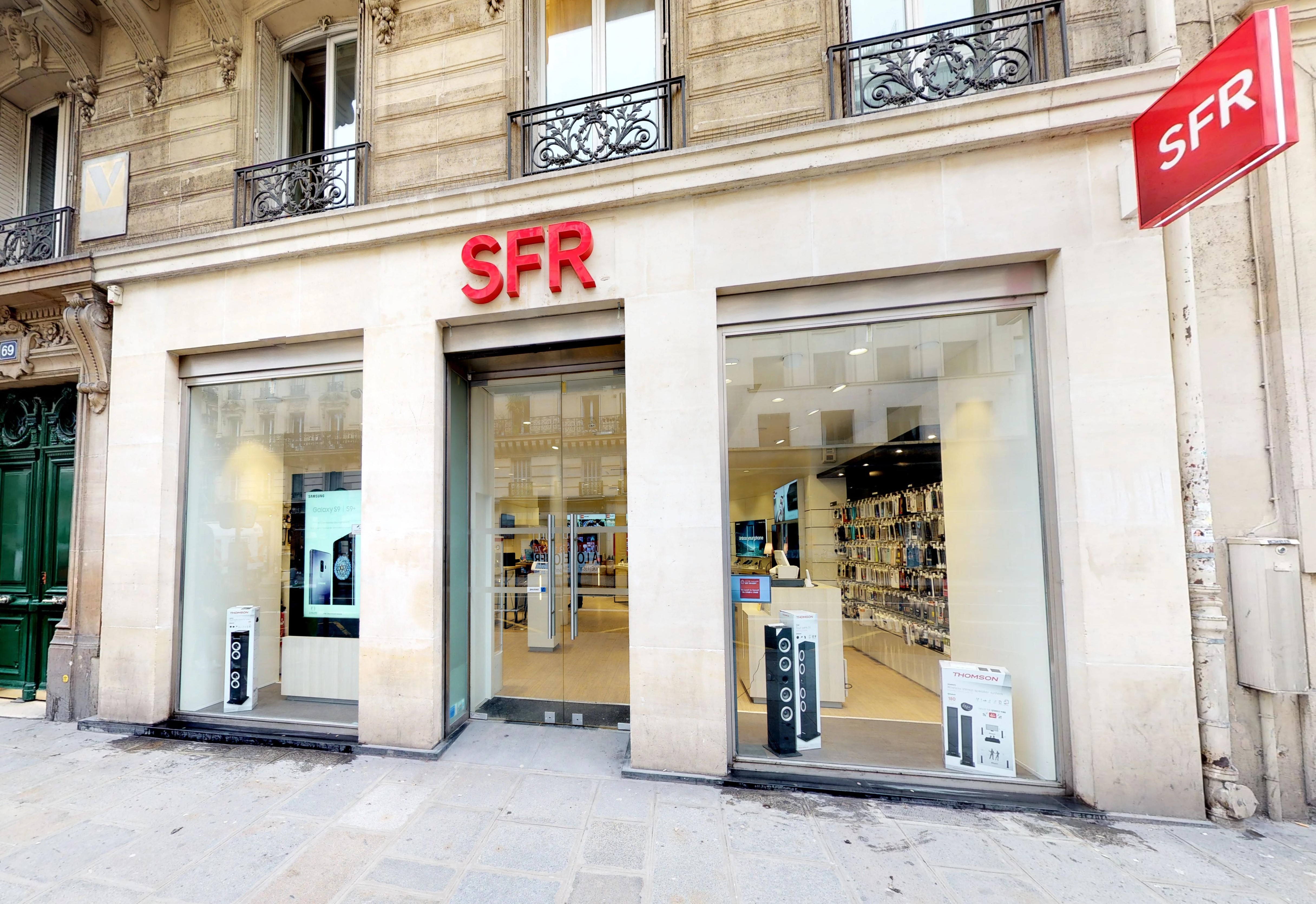 Images SFR Paris Rue de Rennes