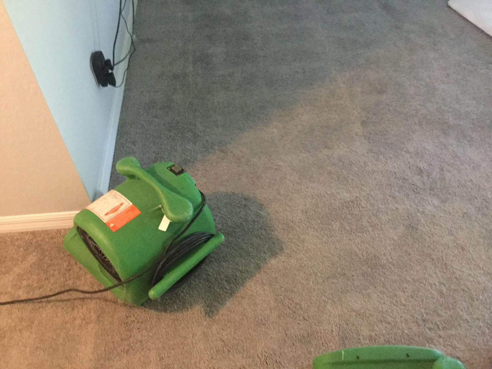 SERVPRO of Cape Coral uses equipment like shown here to dry out floors and more after water damage.