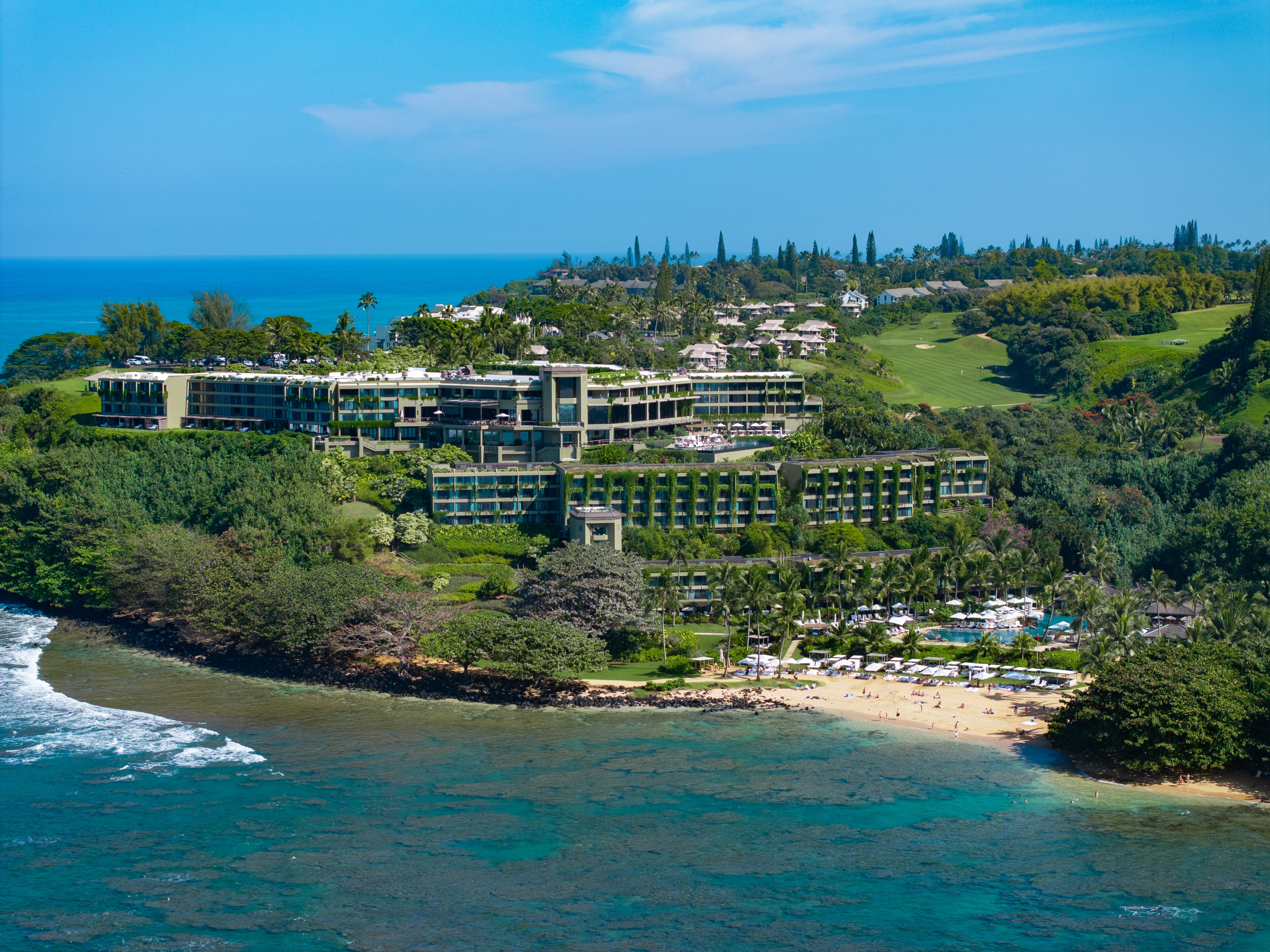 Kauai Resort Arial View