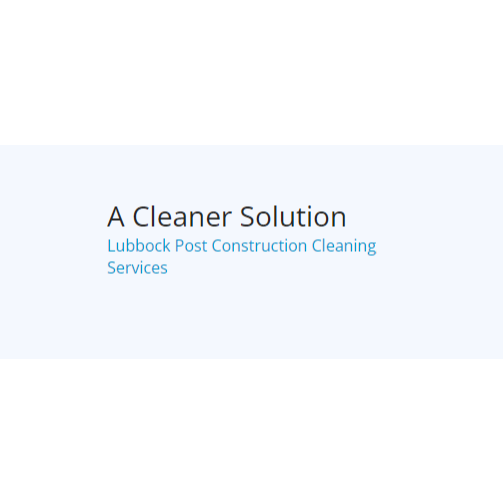 A Cleaner Solution Logo