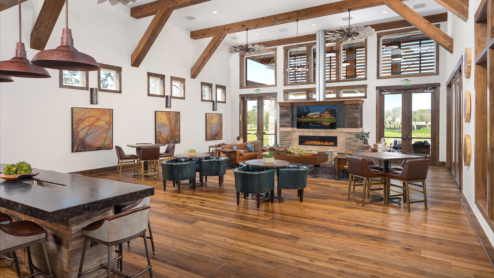 NorthGrove - Communal Gathering Space at The Retreat