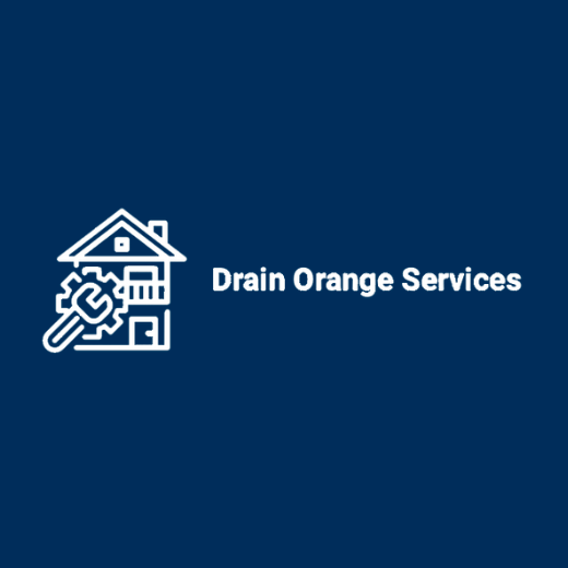 DRAIN SERVICES ORANGE Logo