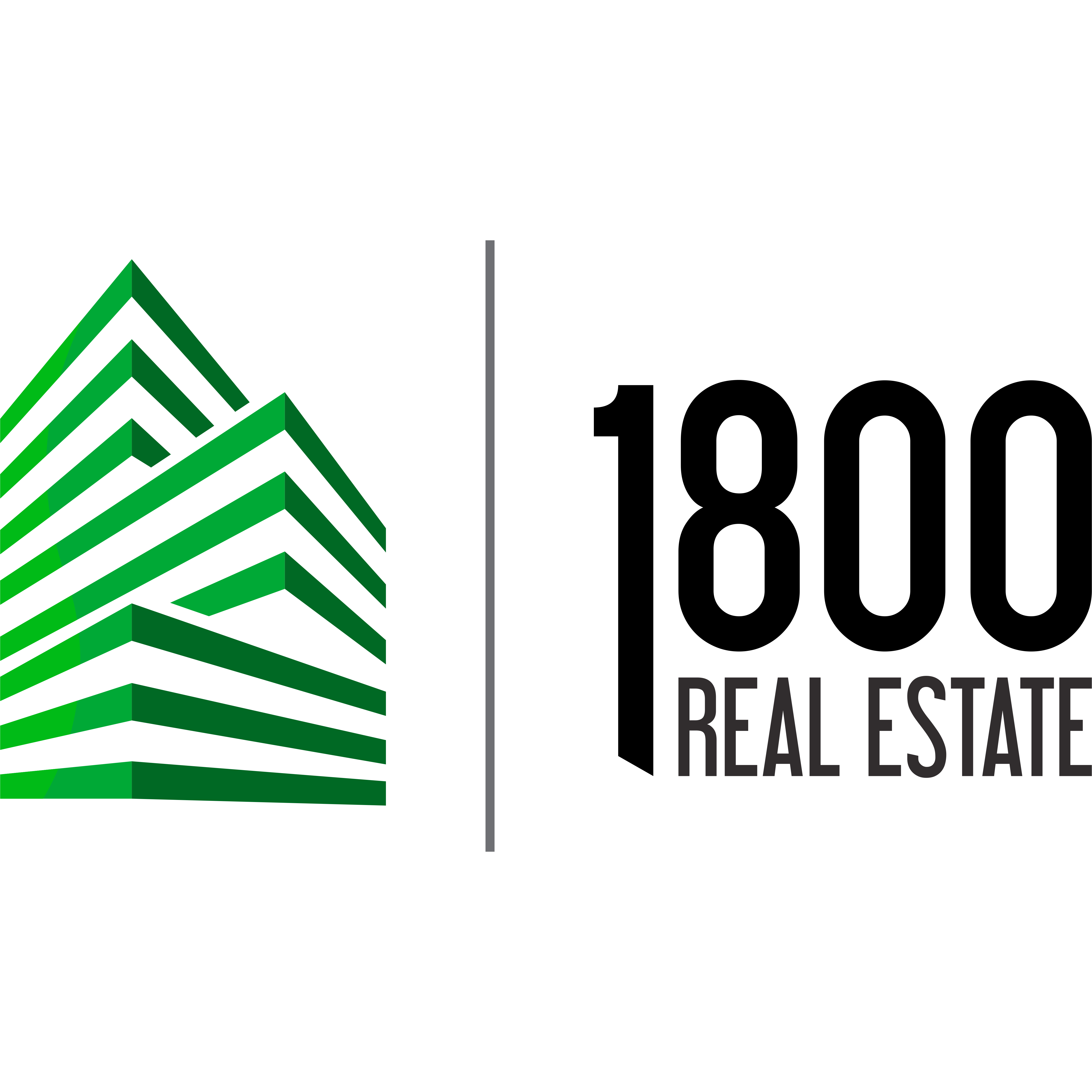 1800 Real Estate Logo