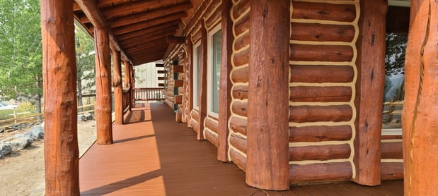 Images Norse Log Home Restoration