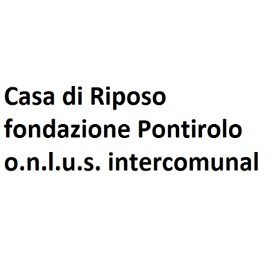 Casa di Riposo Fondazione Pontirolo O.N.L.U.S. Intercomunal Logo