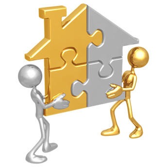 Logo Immobilien & Hausbau Team - Ihr Partner für Immobilien Vermarktung und Vertrieb.- Beratung von Massivhäuser, Immobilien und Baufinanzierung
