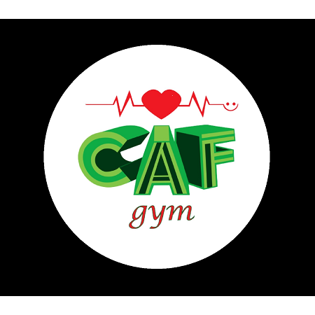 CAF GYM Centro de Acondicionamiento Físico y salud Logo