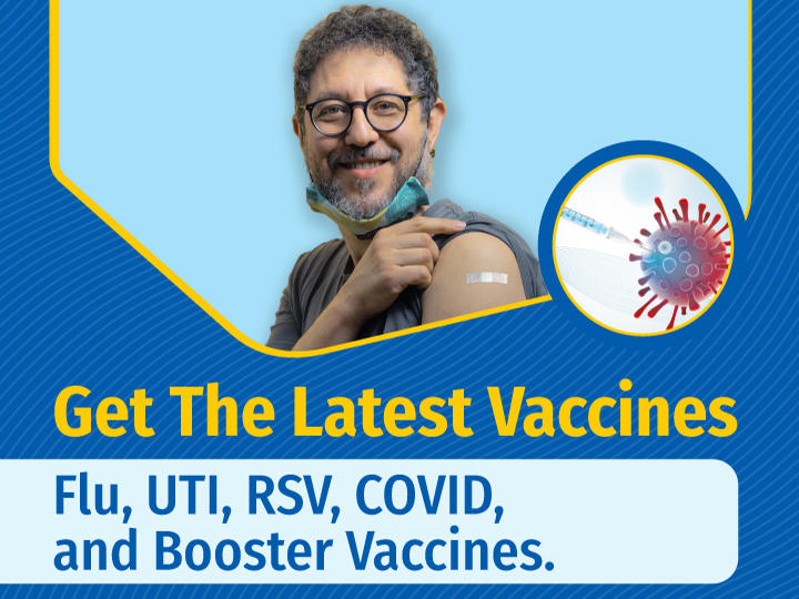 Fight against the Flu, UTIs, and RSV by getting the latest vaccines.
#Vaccine #FluVaccine #RSVVaccine #COVID #CovidVaccine #Booster