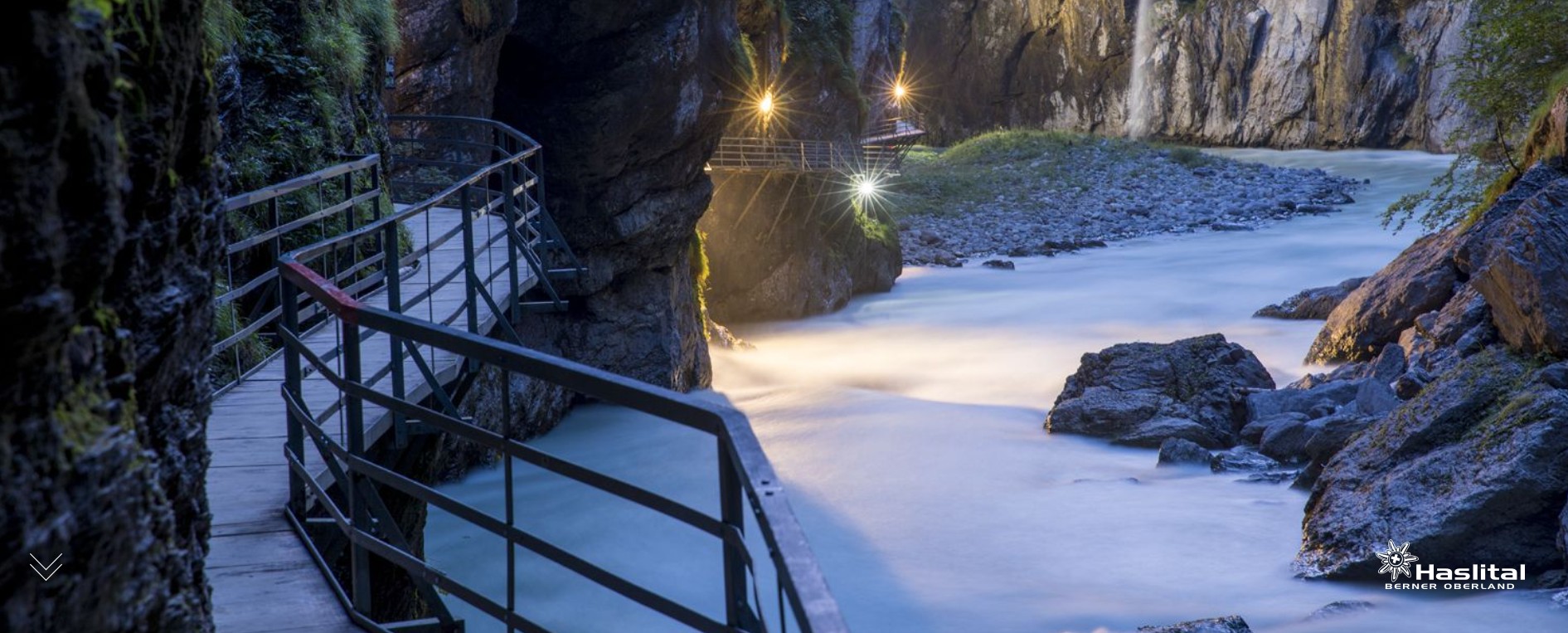 Aareschlucht Eingang West