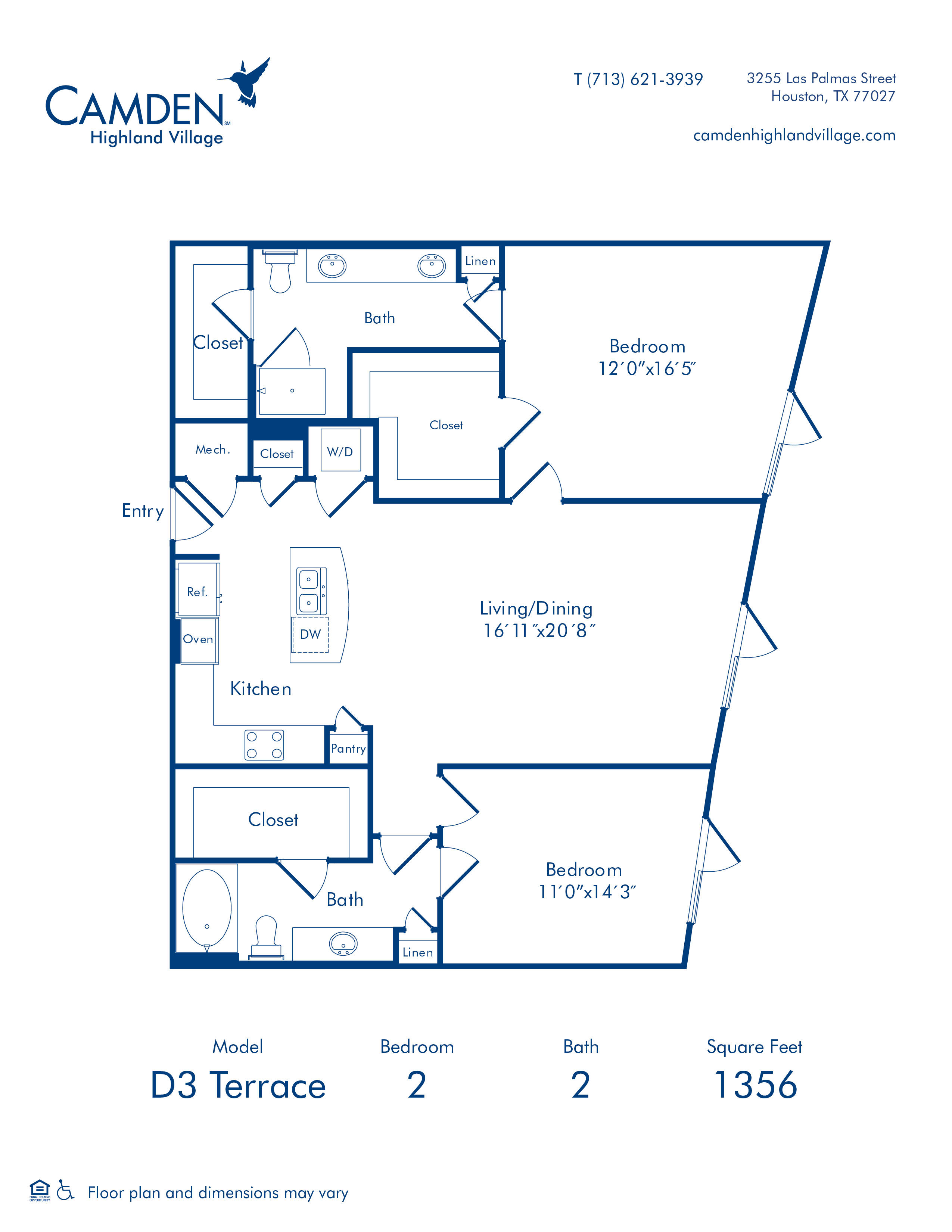 Camden Highland Village Apartments and Townhomes Photo