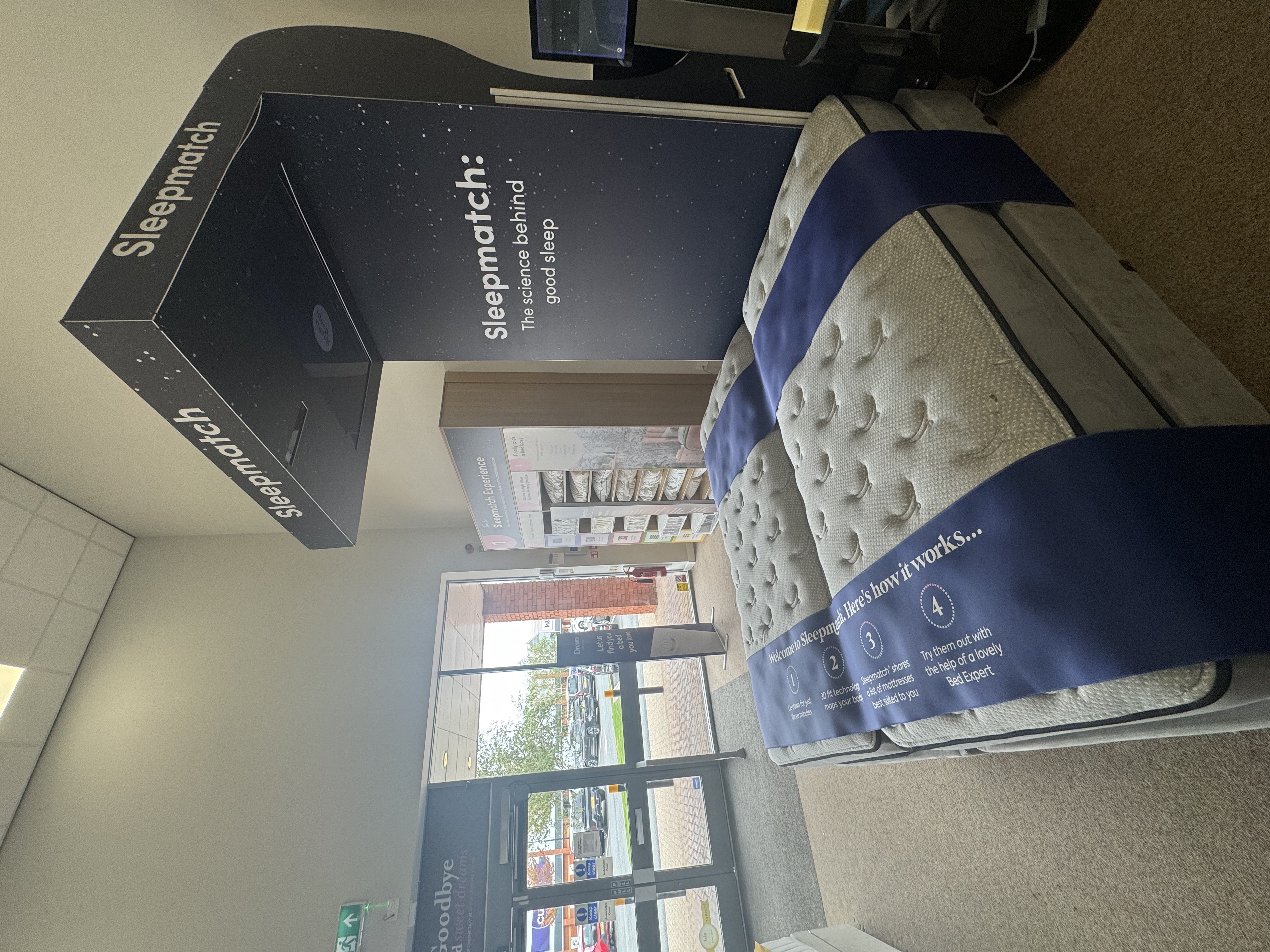 Sleep Match Machine.
Pop in store and lets get you set up to help find your perfect mattress.