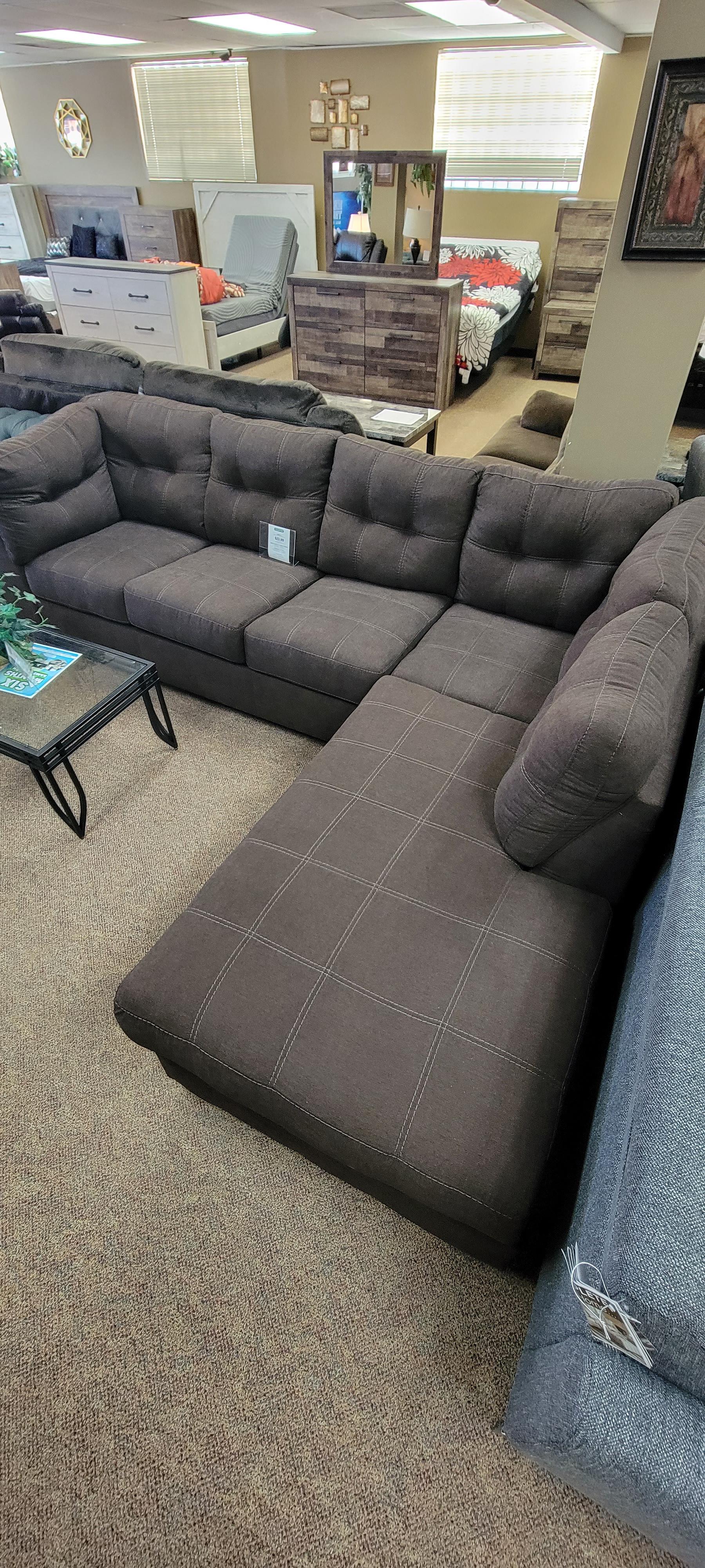 Plenty of leg stretch room is available with this set.