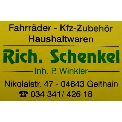 Rich. Schenkel Inh. P. Winkler I Haushaltswaren & Fahrräder in Geithain - Logo