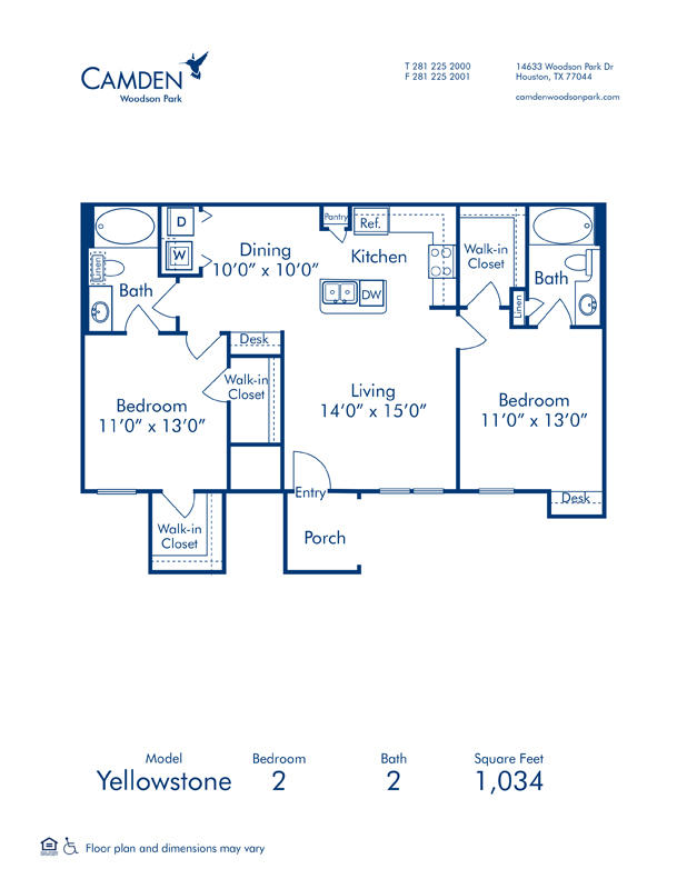 Camden Woodson Park Apartments Photo