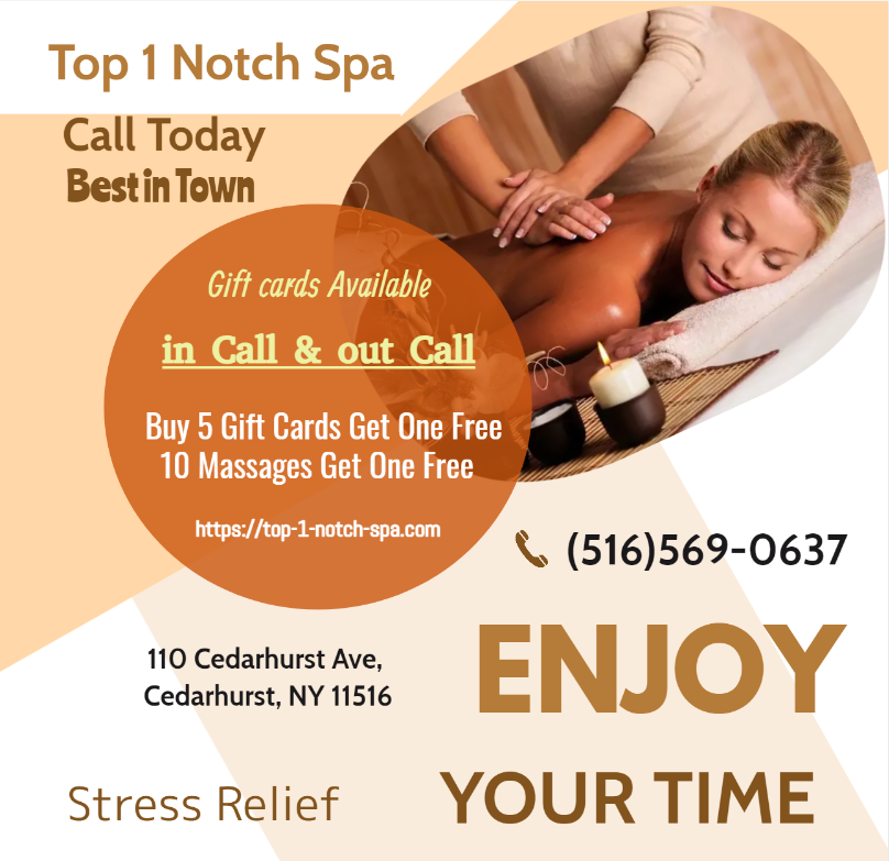 Top Notch Spa - Massage Spa - Cedarhurst, NY 11516