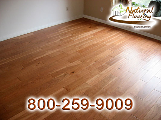 American Cherry Handscraped Wood Floor