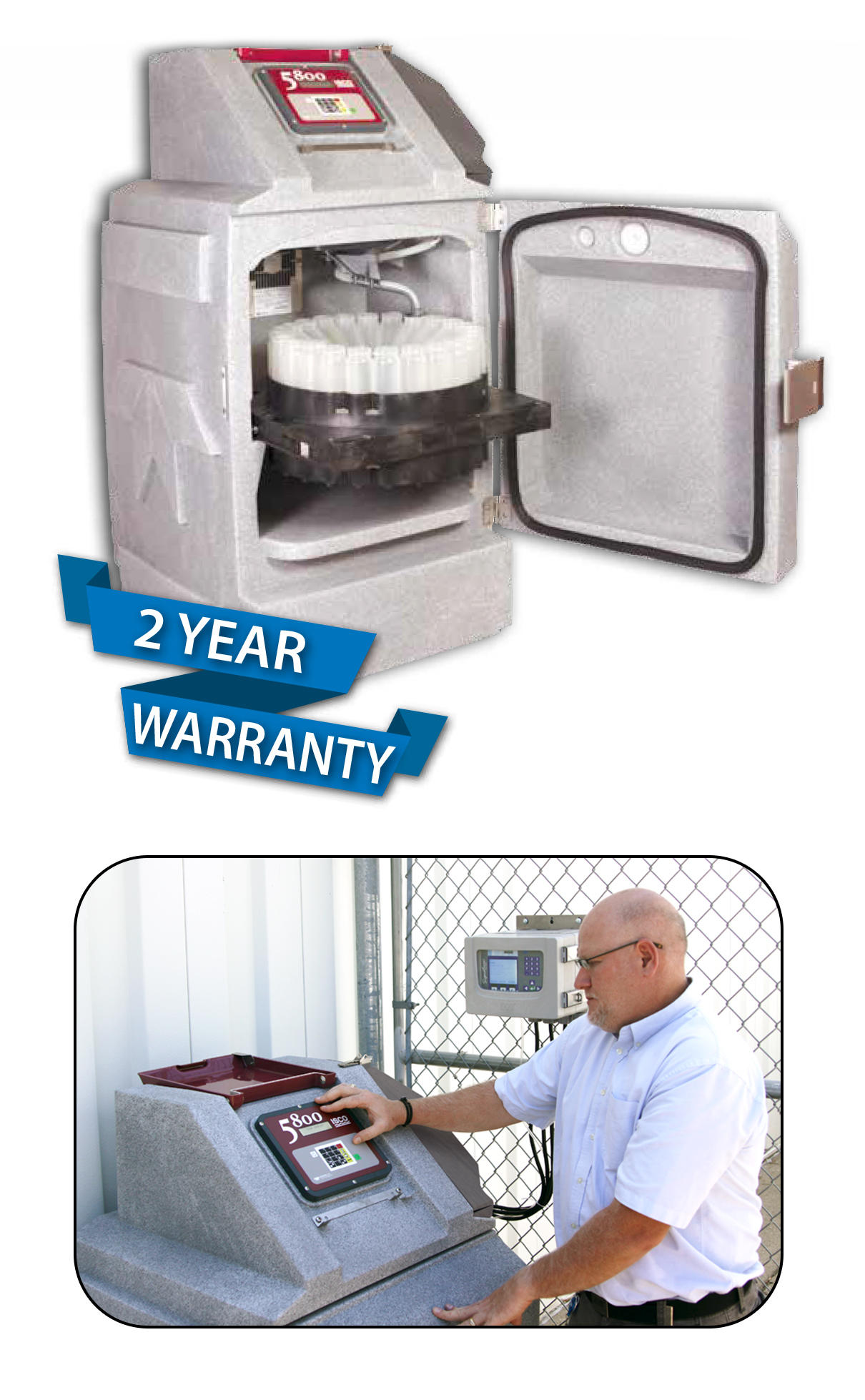 Isco 5800 Refrigerated All Weather Sampler