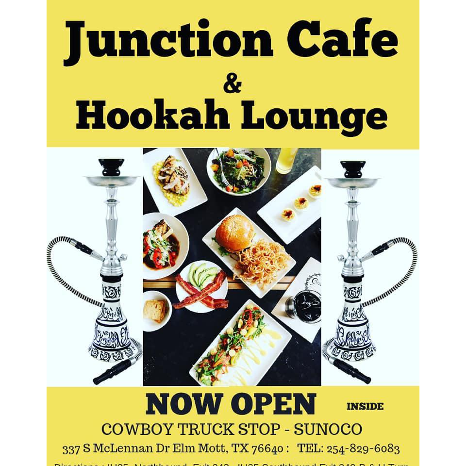 Junction Cafe and Hookah Lounge Logo