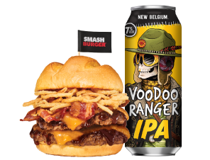 BBQ Bacon Smash® + Voodoo Ranger IPA