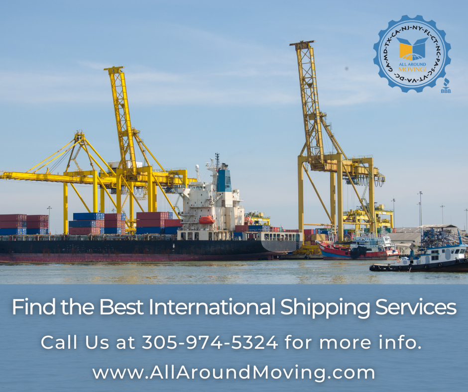 Looking for a trusted partner for your next international shipping or move? Look no further and book All Around Moving Services Company. Whether you're relocating your home or shipping goods abroad, we have the experience, expertise, and resources to handle it all. Our dedicated team specializes in international logistics, navigating customs regulations, and ensuring timely and secure delivery to your destination. With our commitment to customer satisfaction and attention to detail, we make your international shipping or move a seamless and stress-free experience. Contact us today to book our services and let us take care of your next international adventure.