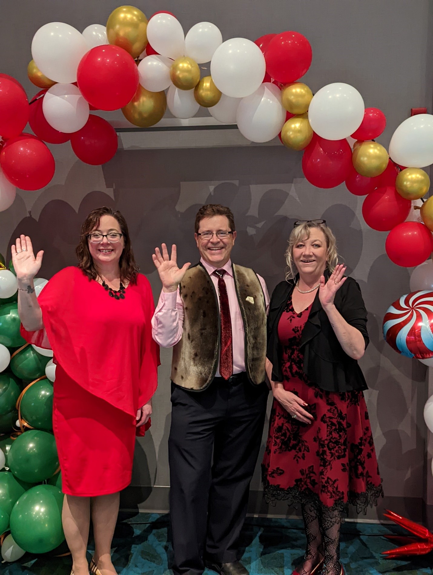 Elizabeth (Beth) Topic, Financial Advisor, RBC Iqaluit, Wade Brown, and Catherine Lightfoot, Branch Manager, RBC Iqaluit.jpg