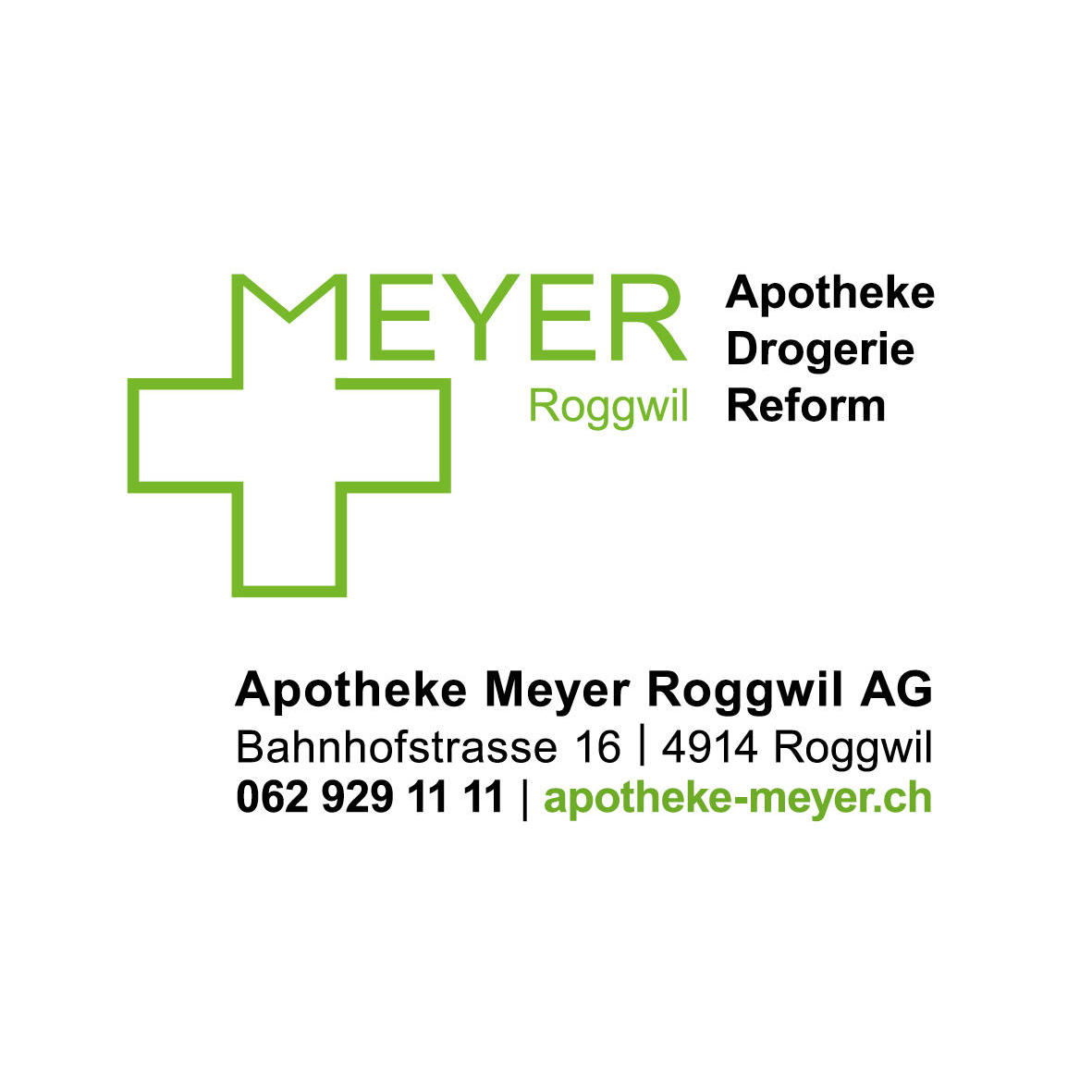 Apotheke Meyer Roggwil AG Logo