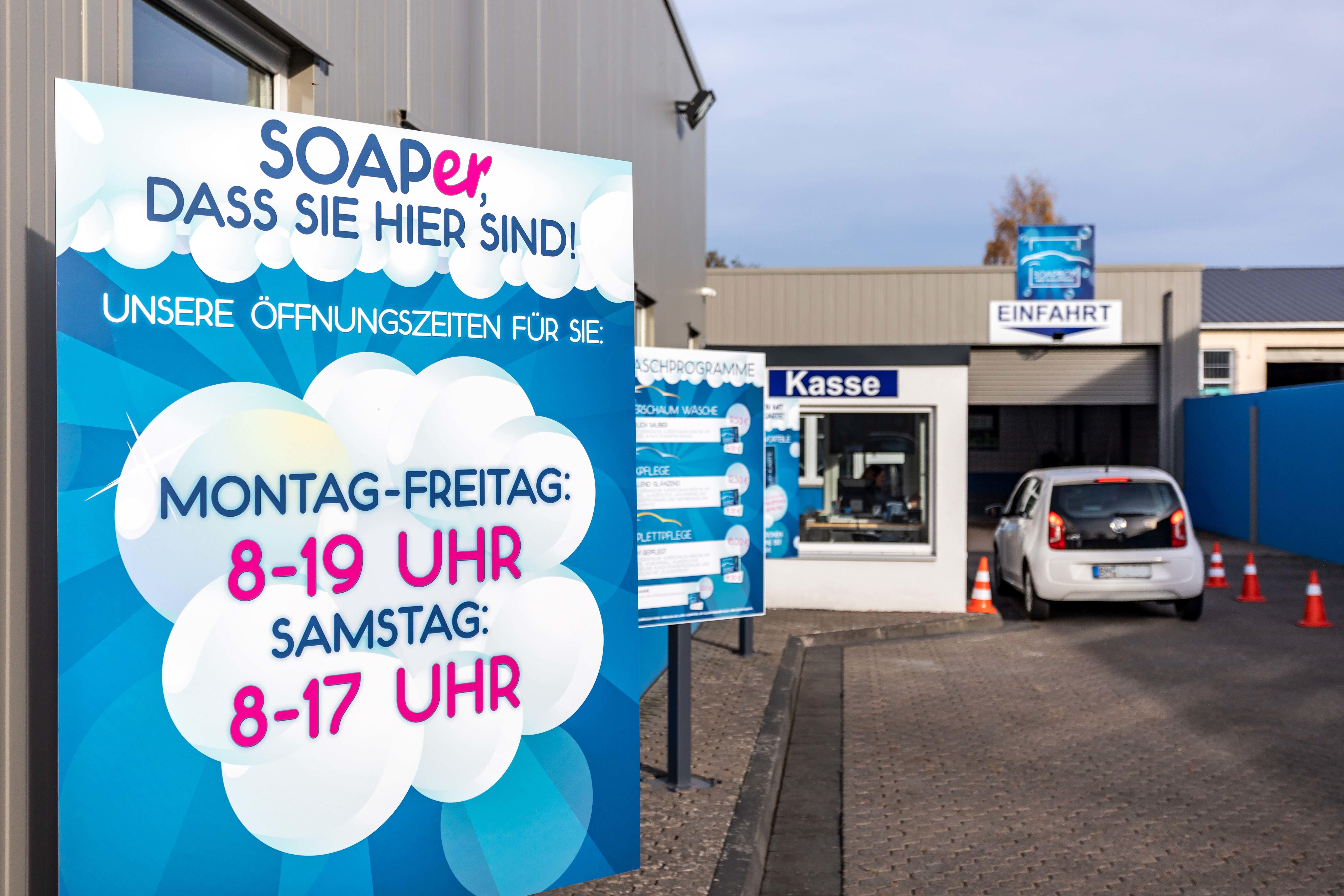 Bilder Soapbox - Waschstraße I Alte Heerstr. I Autopflege & Autoaufbereitung Bonn Rhein-Sieg