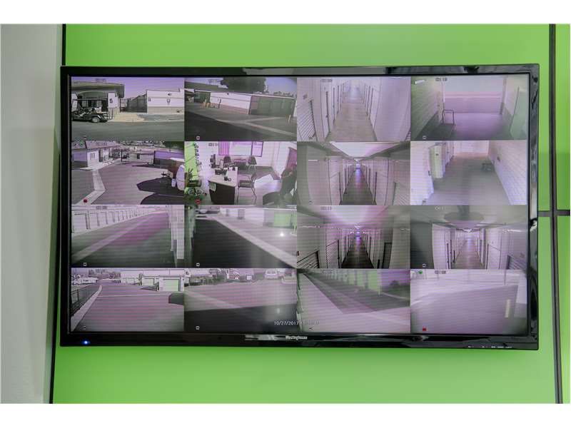 Security Screens - Extra Space Storage at 660 W Acacia Ave, Hemet, CA 92543