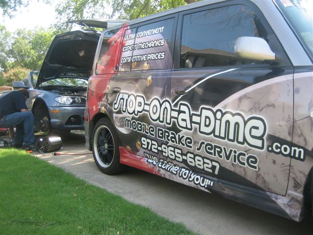 Brakes done at your convenience not ours.