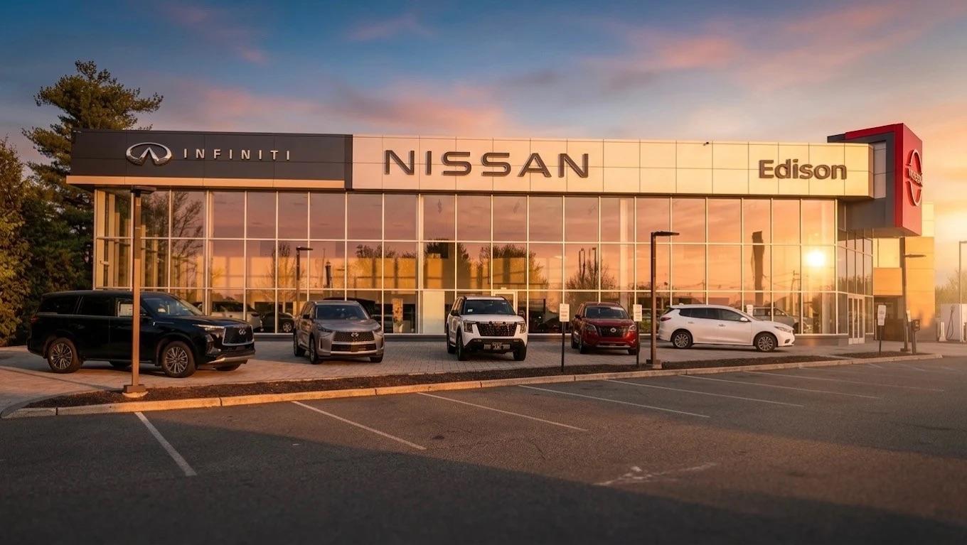 Outdoor view of Edison Nissan