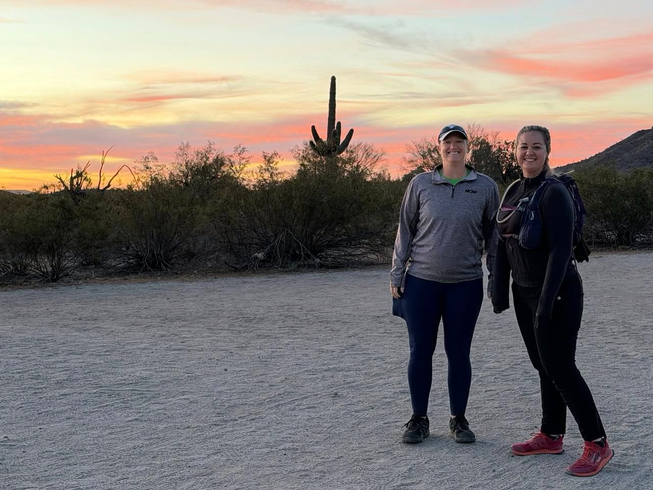 Incredible sunrise hike this morning with good friends.