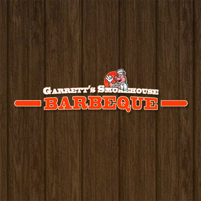Garrett's Smokehouse Barbeque Logo