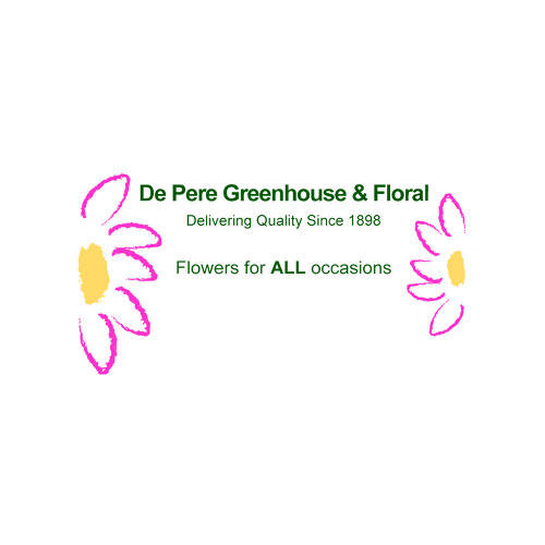 De Pere Greenhouse & Floral Logo