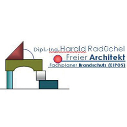 Dipl. - Ing. Architekt Harald Radüchel Logo