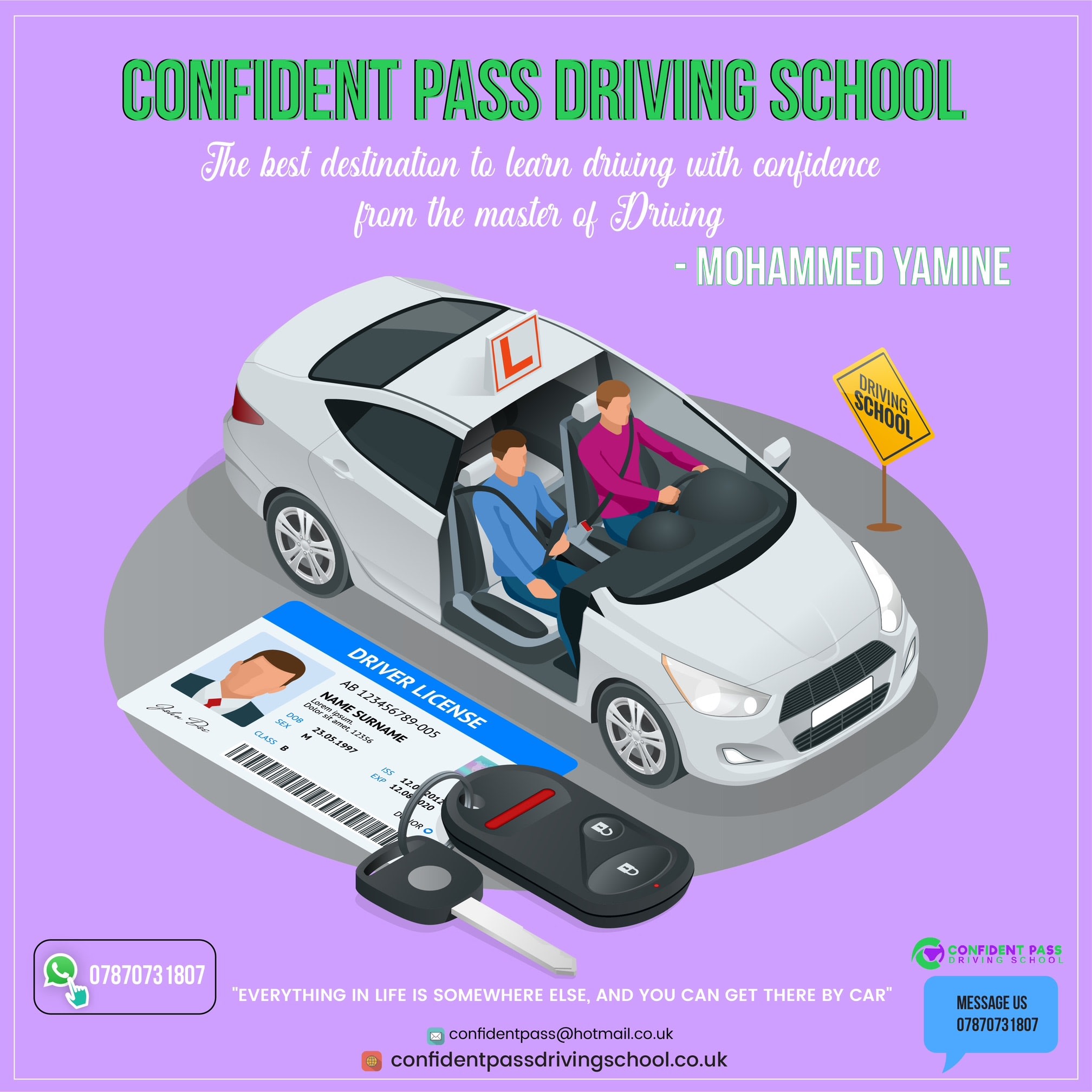 Images Confident Pass Driving School