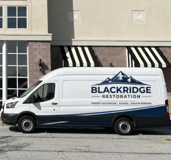 Blackridge Restoration's van 