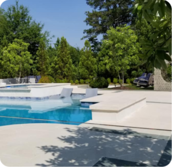 Poolside Pressure Washing