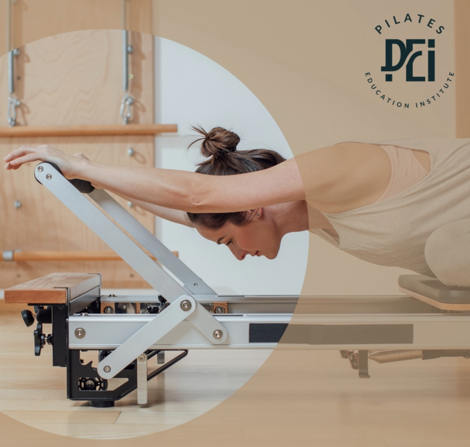 Pilates Education Institute's curriculum features detailed modules about seven pieces of Pilates equipment as well as content to teach about the history of Pilates.