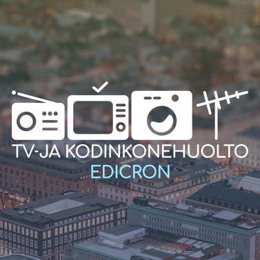 TV- ja Kodinkonehuolto Edicron Oy Logo