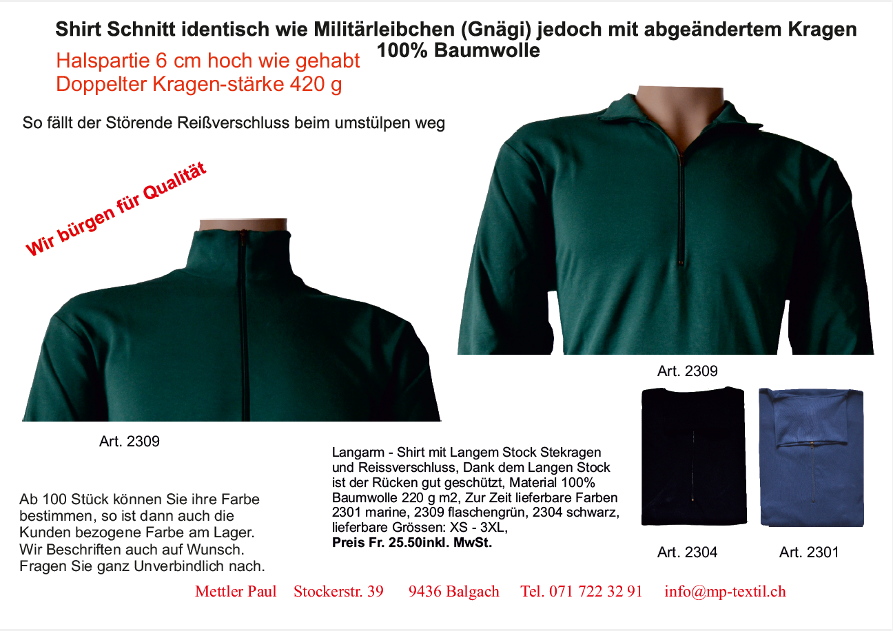 MP Textil, Stockerstrasse 39 in Balgach