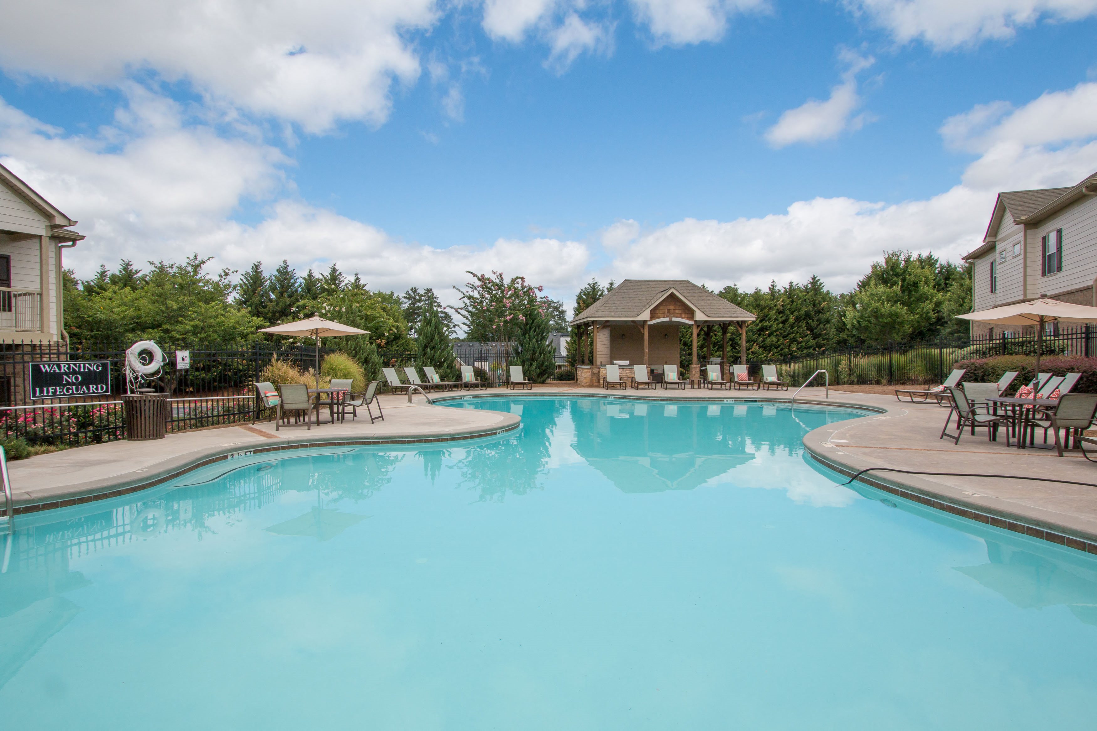 Resort-style pool