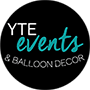YTE Events and Balloon Decor Logo