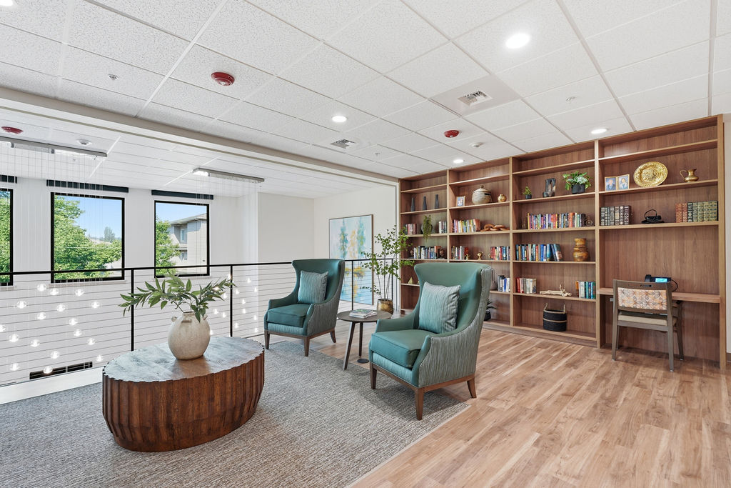 Meeting space at new assisted living facility in Spokane Valley, WA 